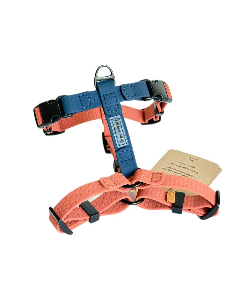 Водонепроницаемая шлейка терракотовый + графит