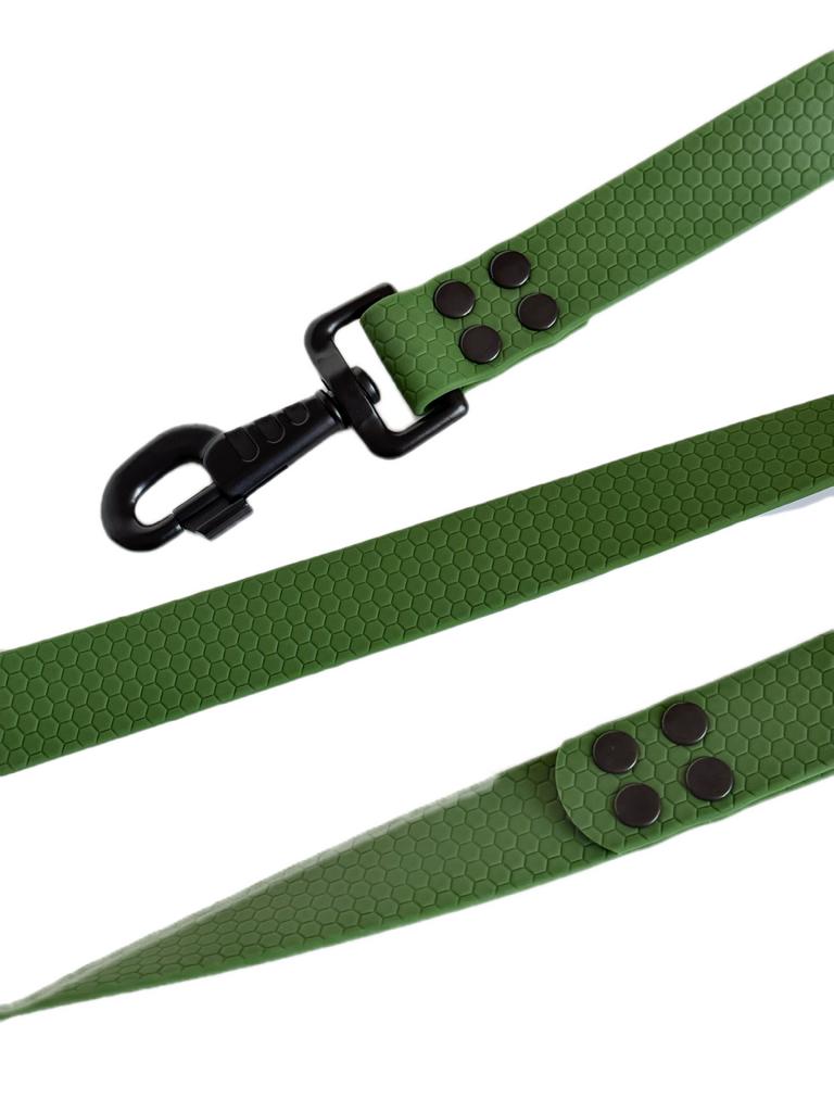 Водонепроницаемый поводок хаки 2 м