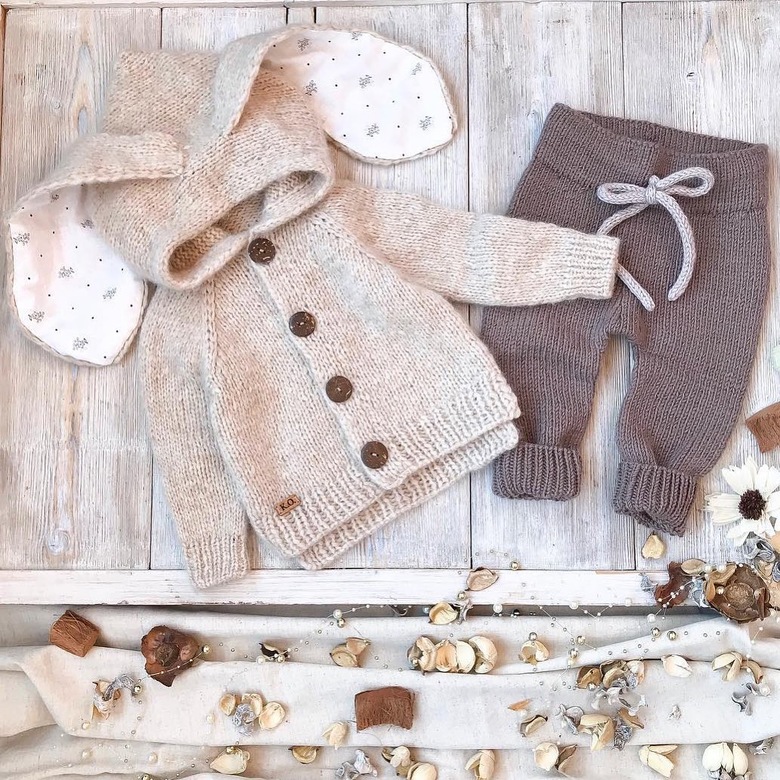 Мастер-класс «Ушастая кофточка»