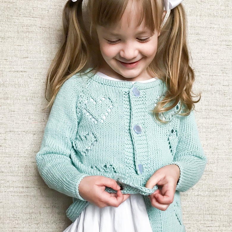 Мастер-класс «Сердечная кофточка»