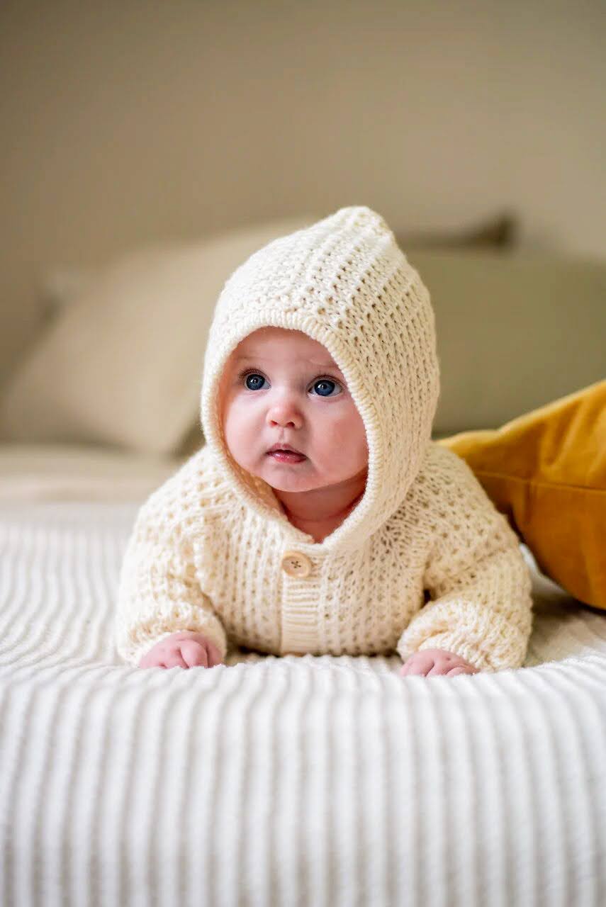 Вафельная кофточка