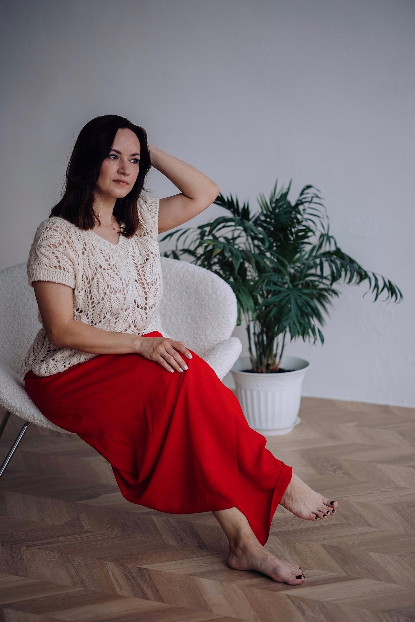 Жилет Листья