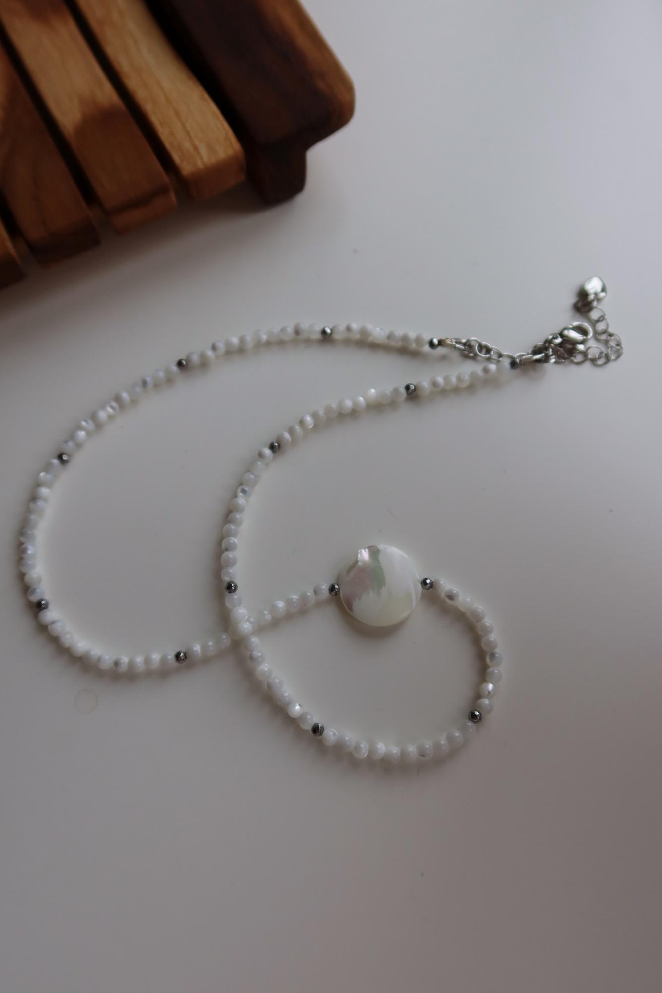 бусики "нежность"