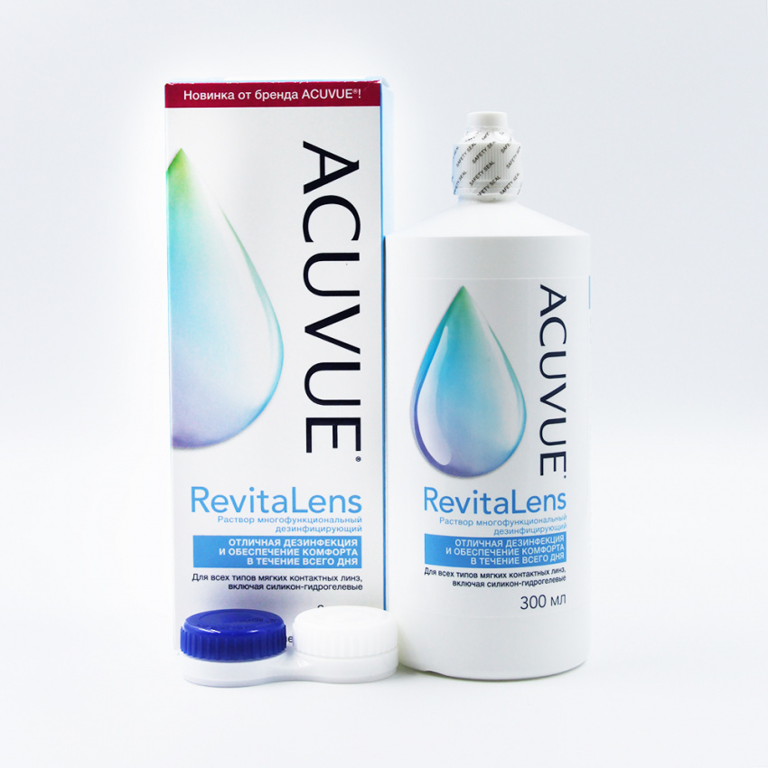 Acuvue RevitaLens, раствор для контактных  линз