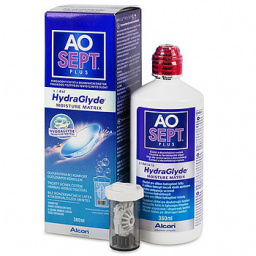 AOSEPT® plus HydraGlyde® 360 мл, пероксидное средство для ухода за контактными линзами