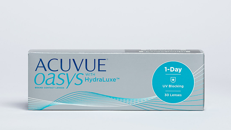 1-DAY ACUVUE OASYS  with HydraLuxe (30 штук)