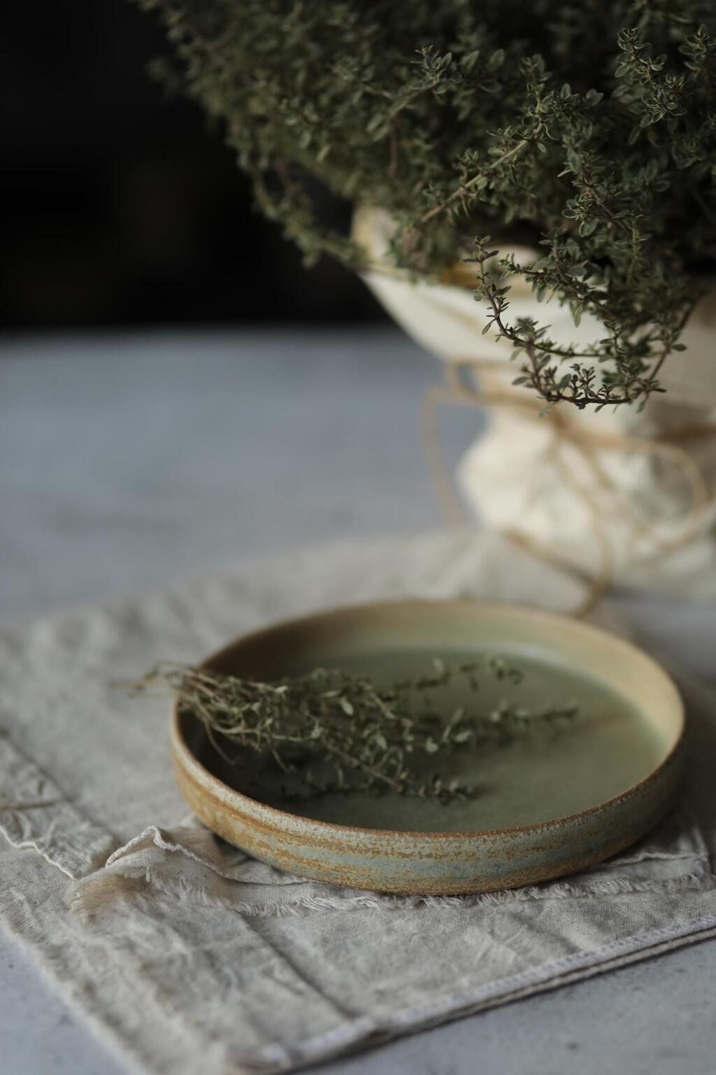 Тарелка с прямым бортом 16 см.