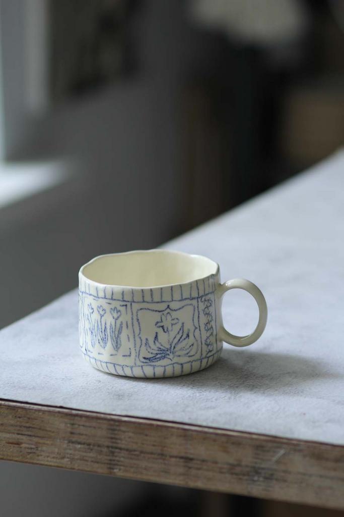 TERRA Чашка с росписью