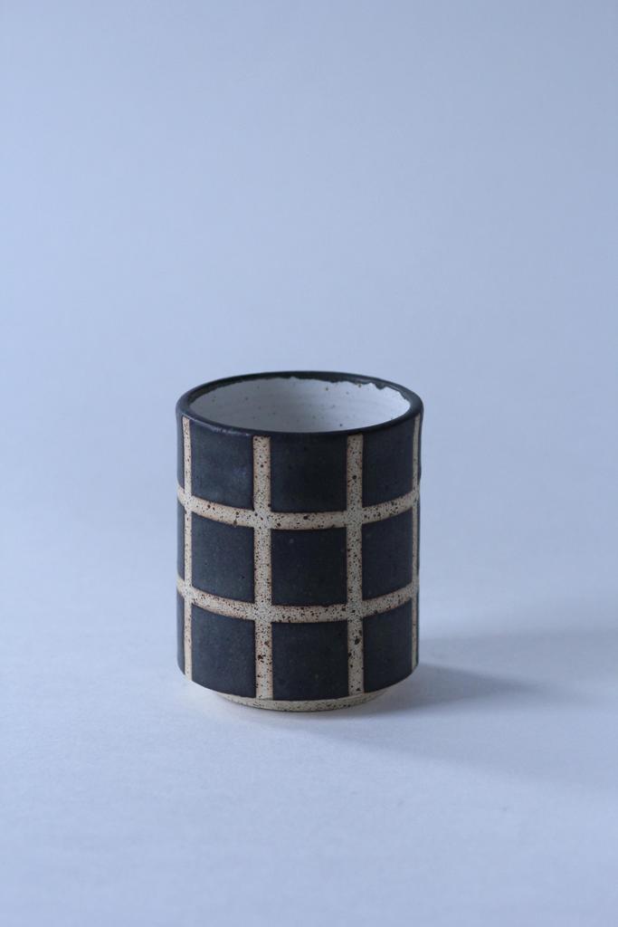 TERRA Стакан "Черная клеточка"