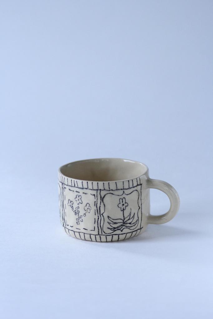 TERRA Чашка с росписью