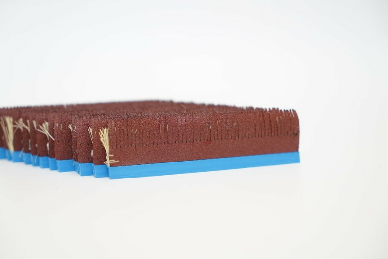 Комплект 12 шлиф сегментов 90*20/25*2мм фибра Тампико + абразивная шкурка (тг-47)