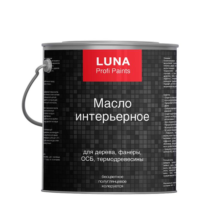 Масло интерьерное LUNA Profi арт. 393
