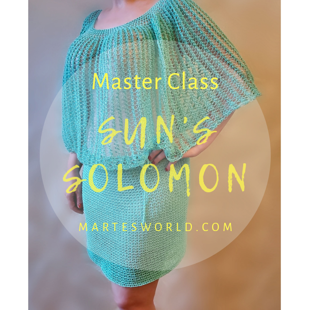 Master Class for crocheting tunic Sun's Solomon