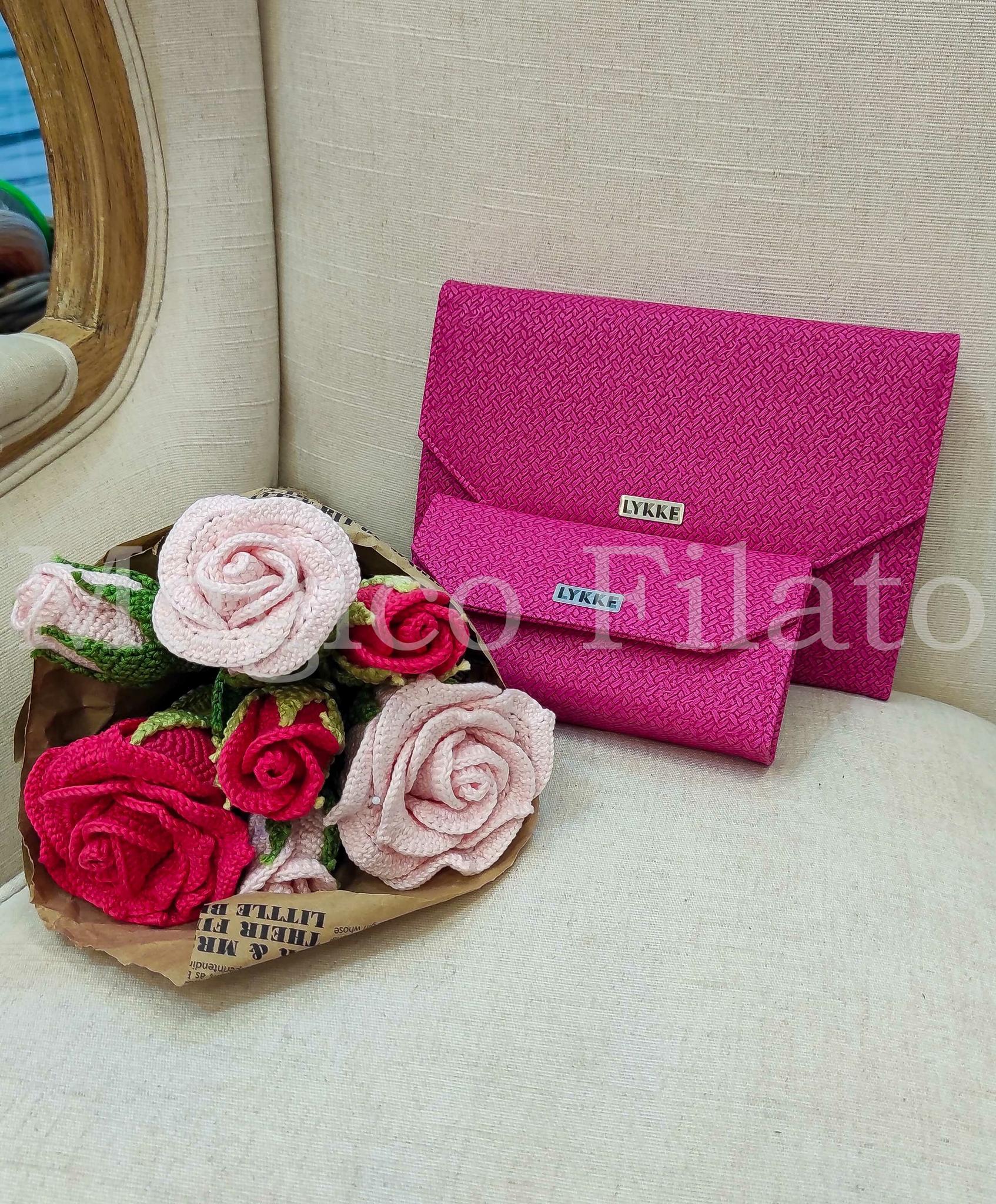 Набор разъемных спиц Lykke BLUSH FUCHSIA, длина 7 см,