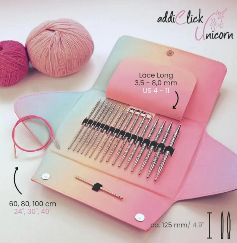 Набор AddiClick Unicorn Lace Long