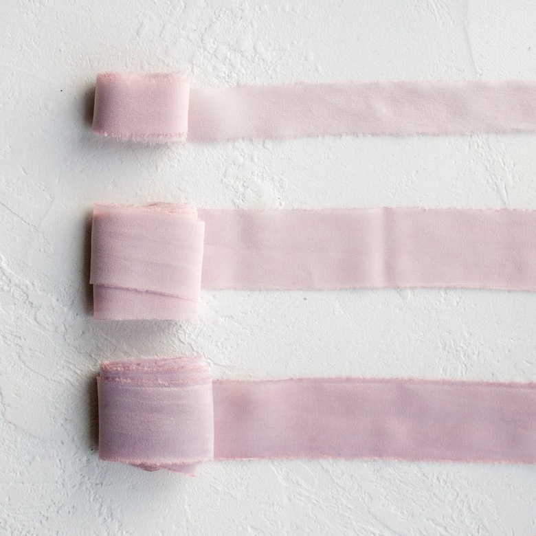 Лента "пыльная роза"