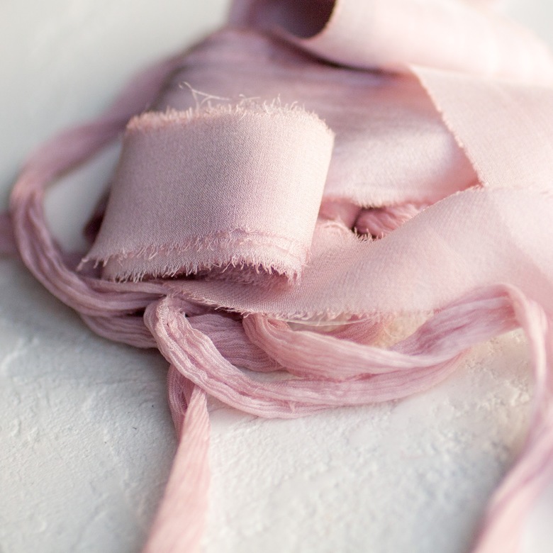 Лента "пыльная роза"