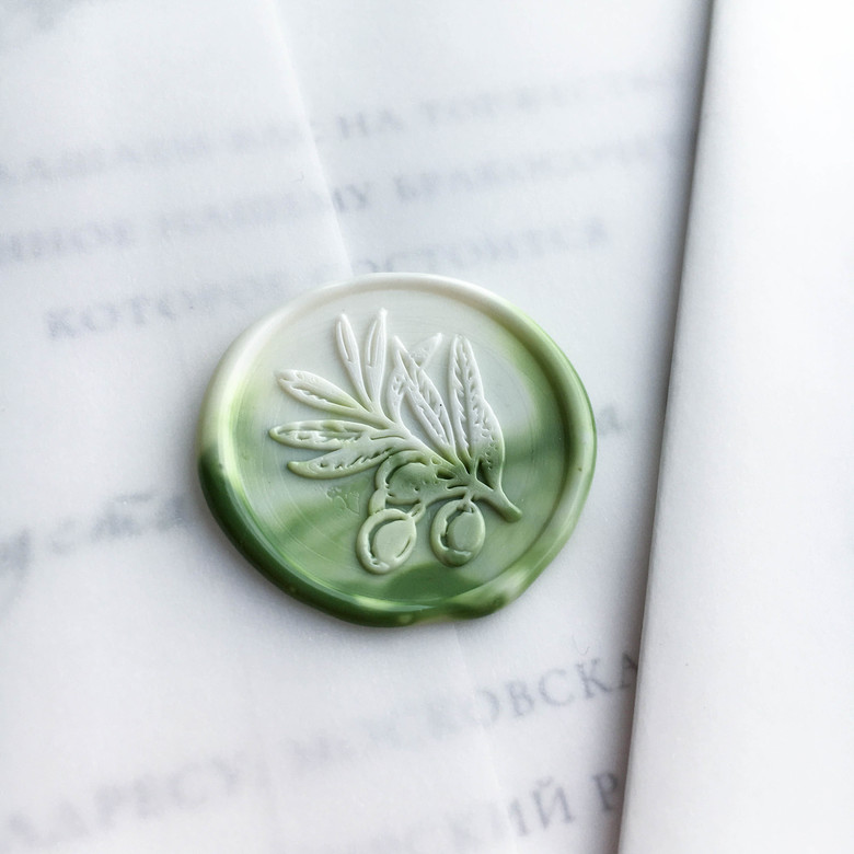 Приглашения на свадьбу с оливками Прованс