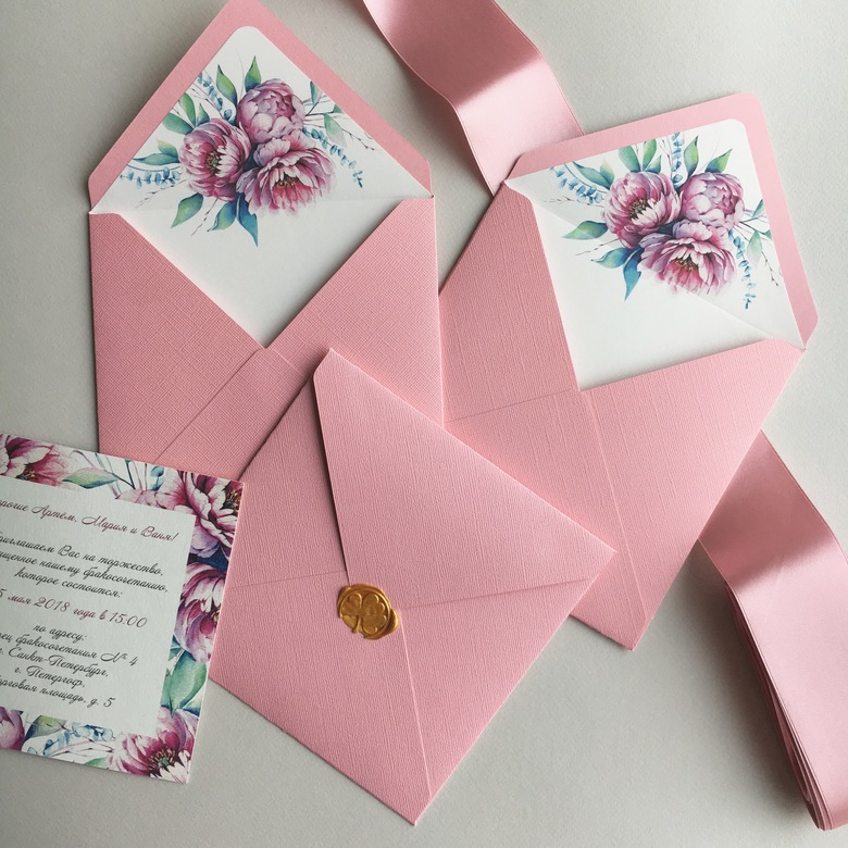 Пригласительные на свадьбу  купить в Москве