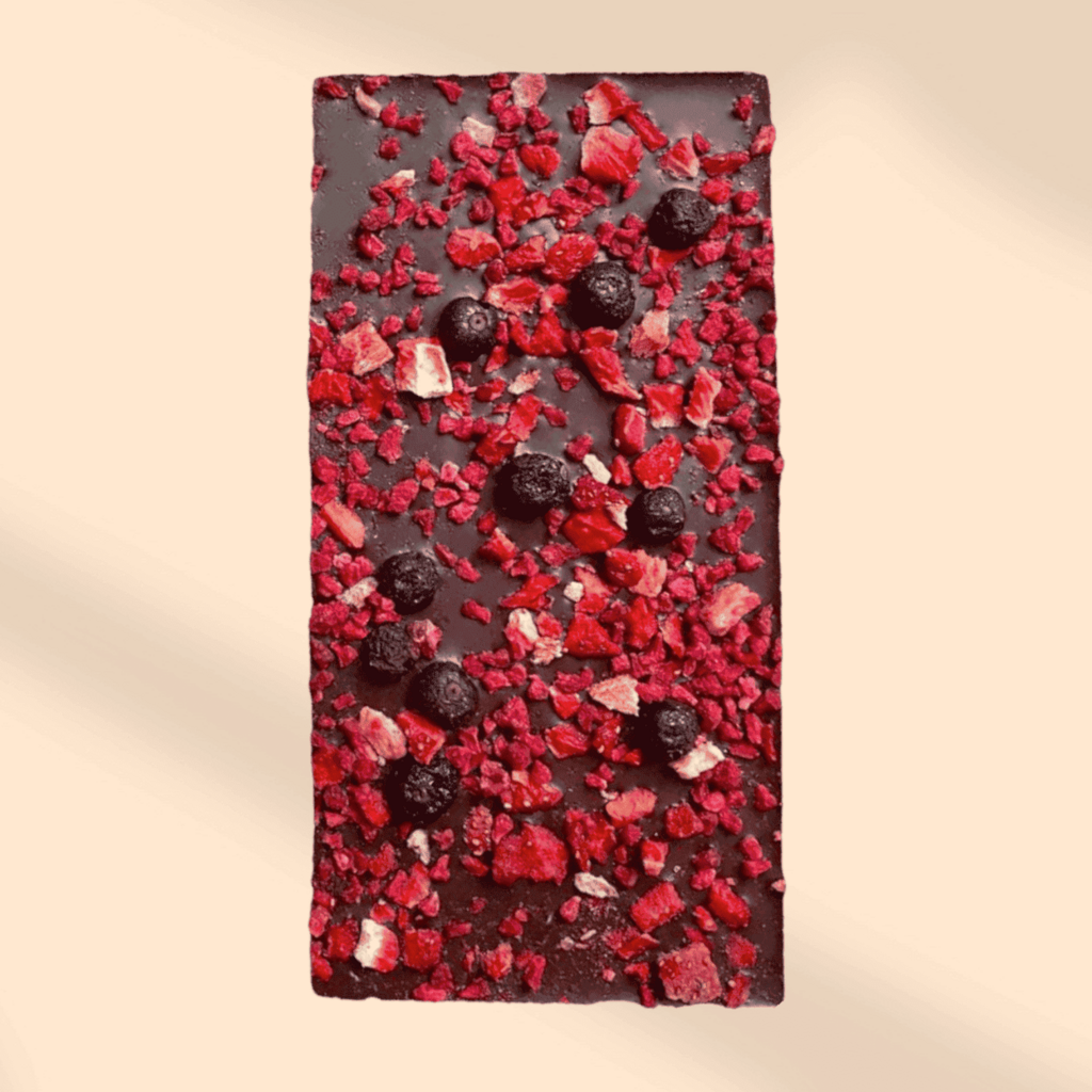 Темный шоколад 58% "SUMMER BERRIES"