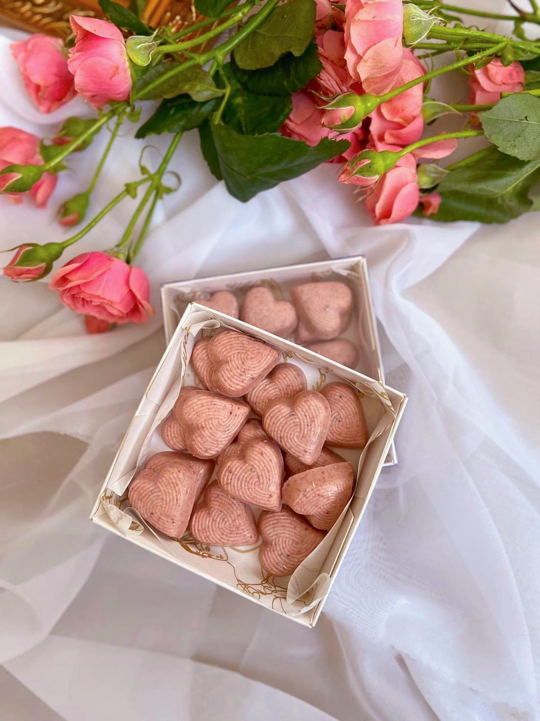 Клубничные сердечки