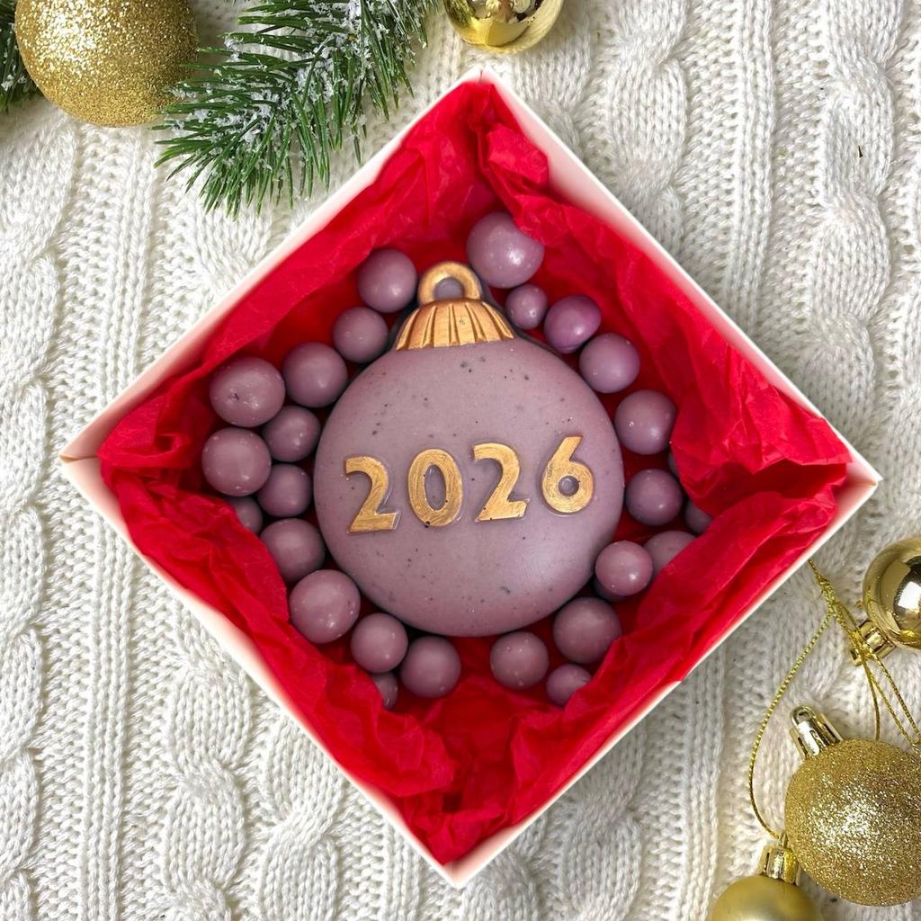 Фигурный шоколад "Новогодний шар"