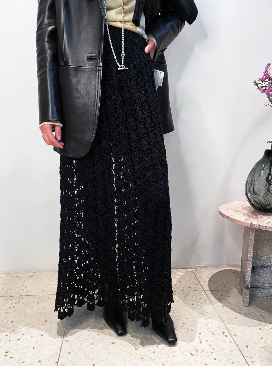 Юбка кроше \ ручная работа