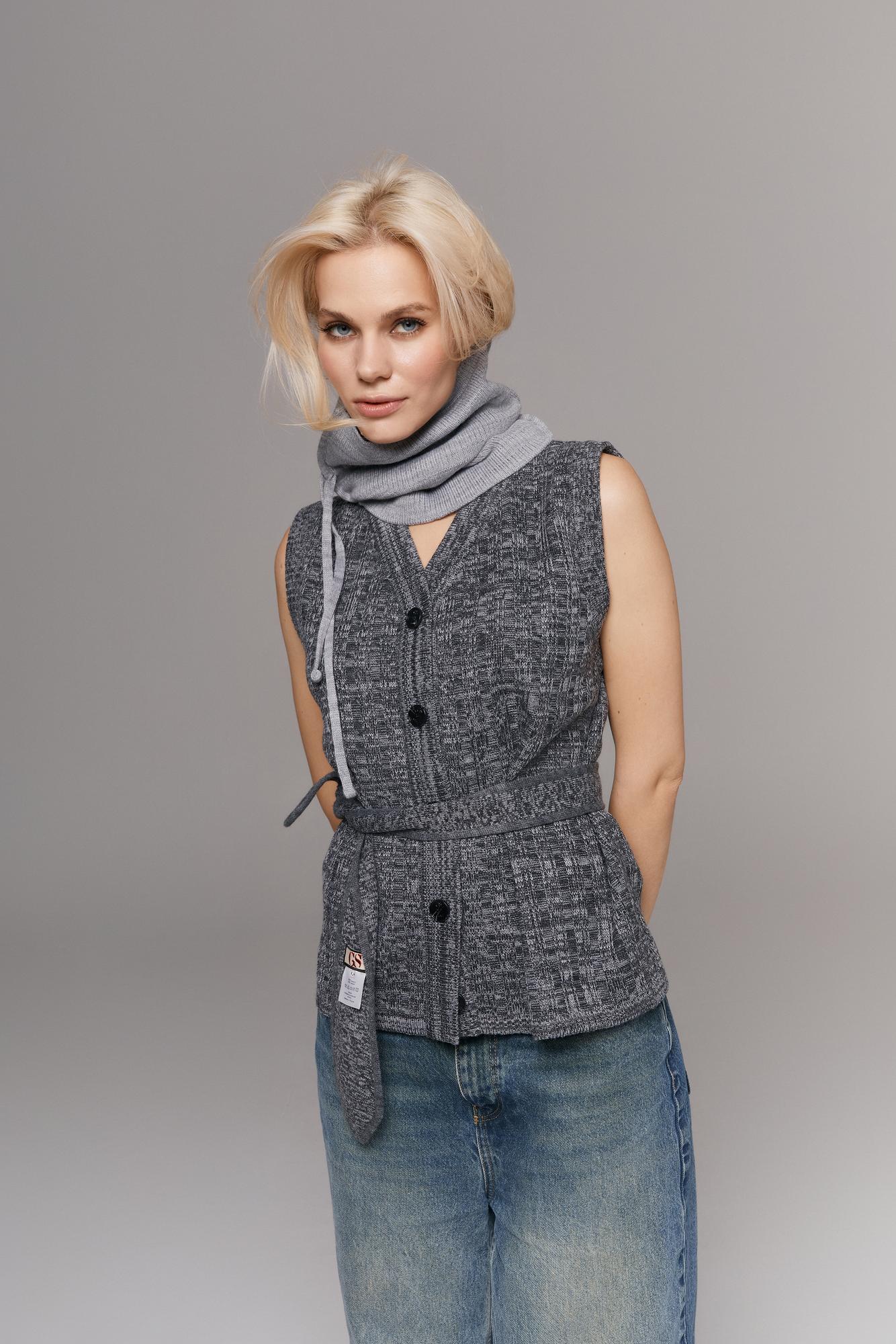 Шапка-снуд "Конфетка"