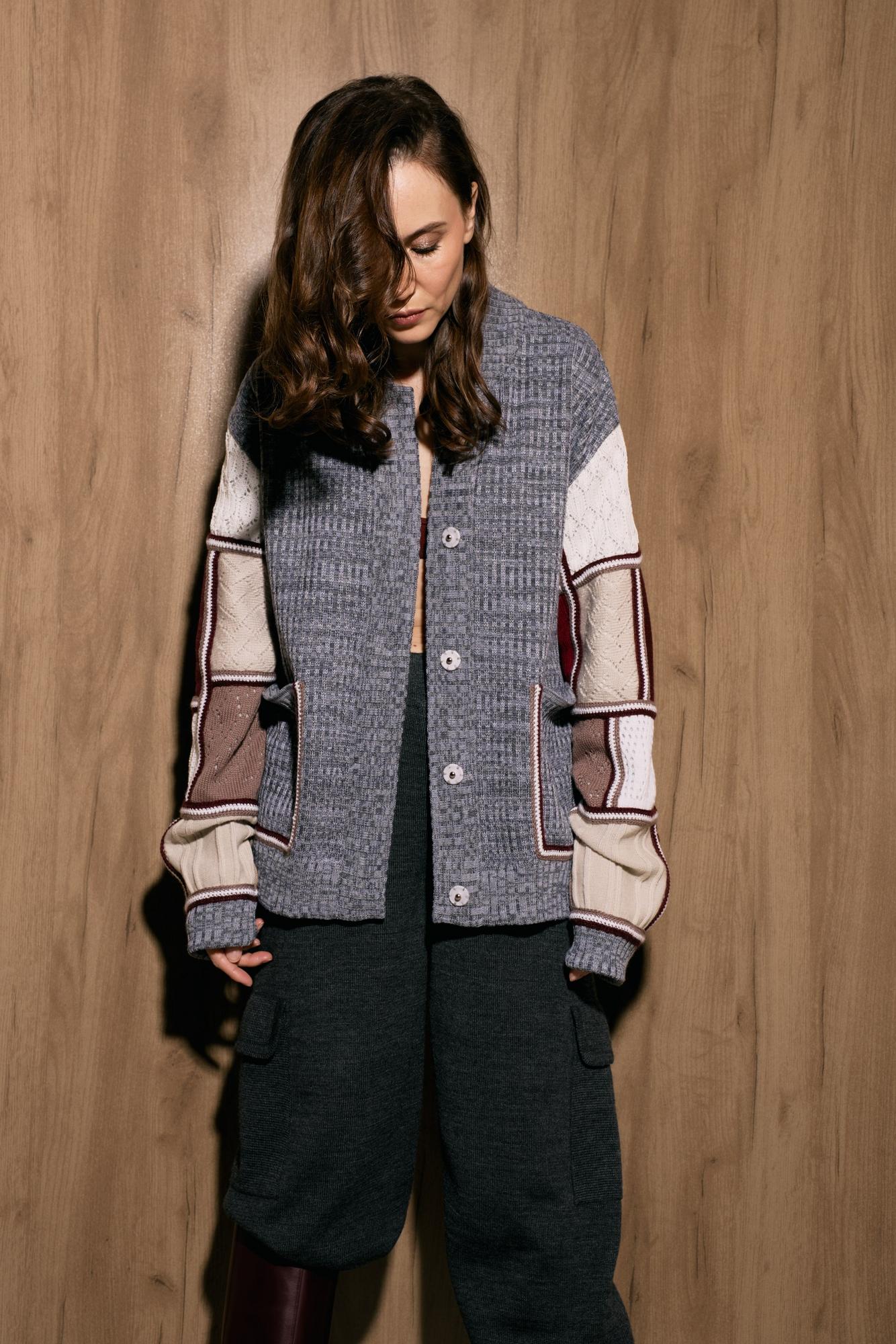 Жакет "печворк"