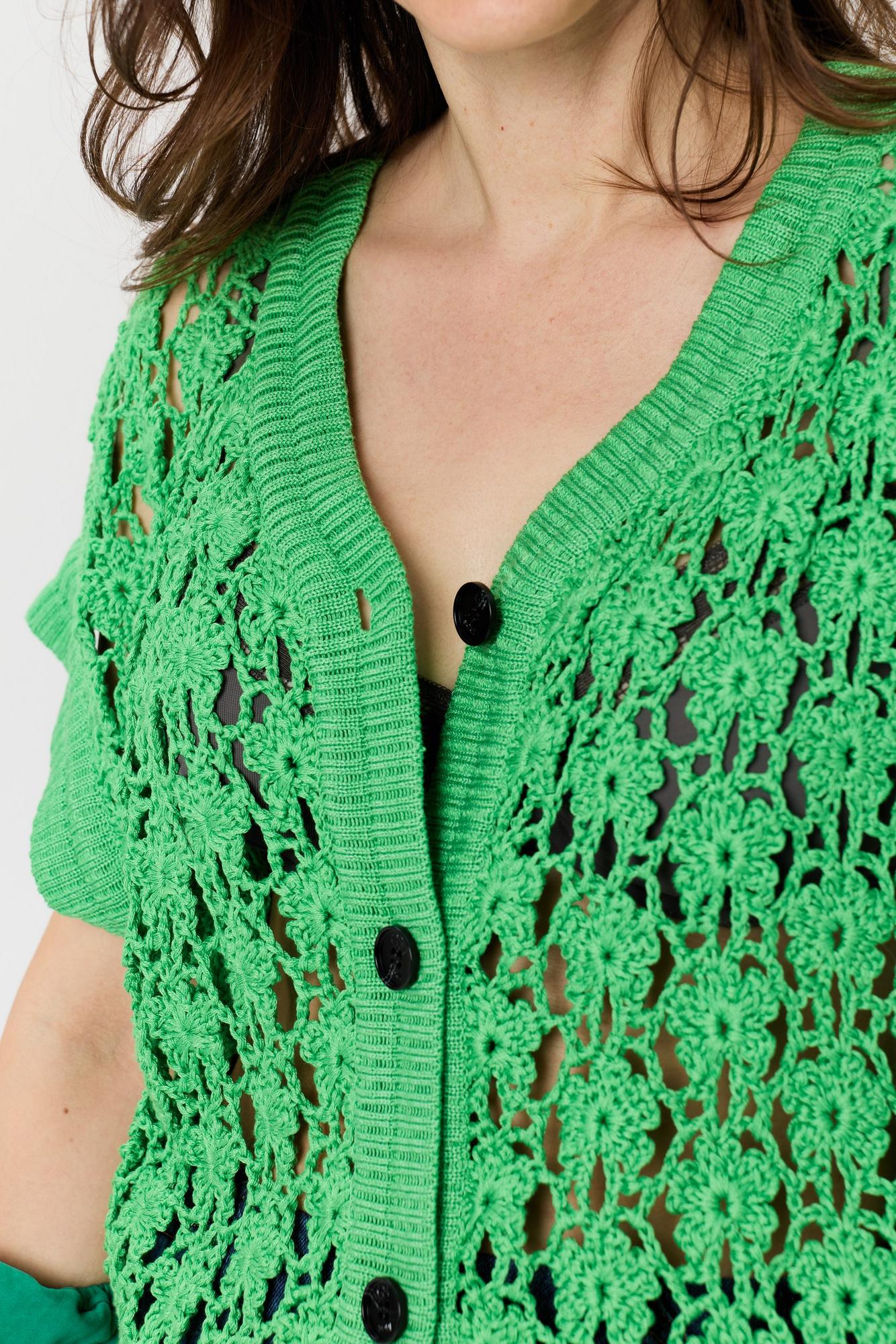 Жилет кроше