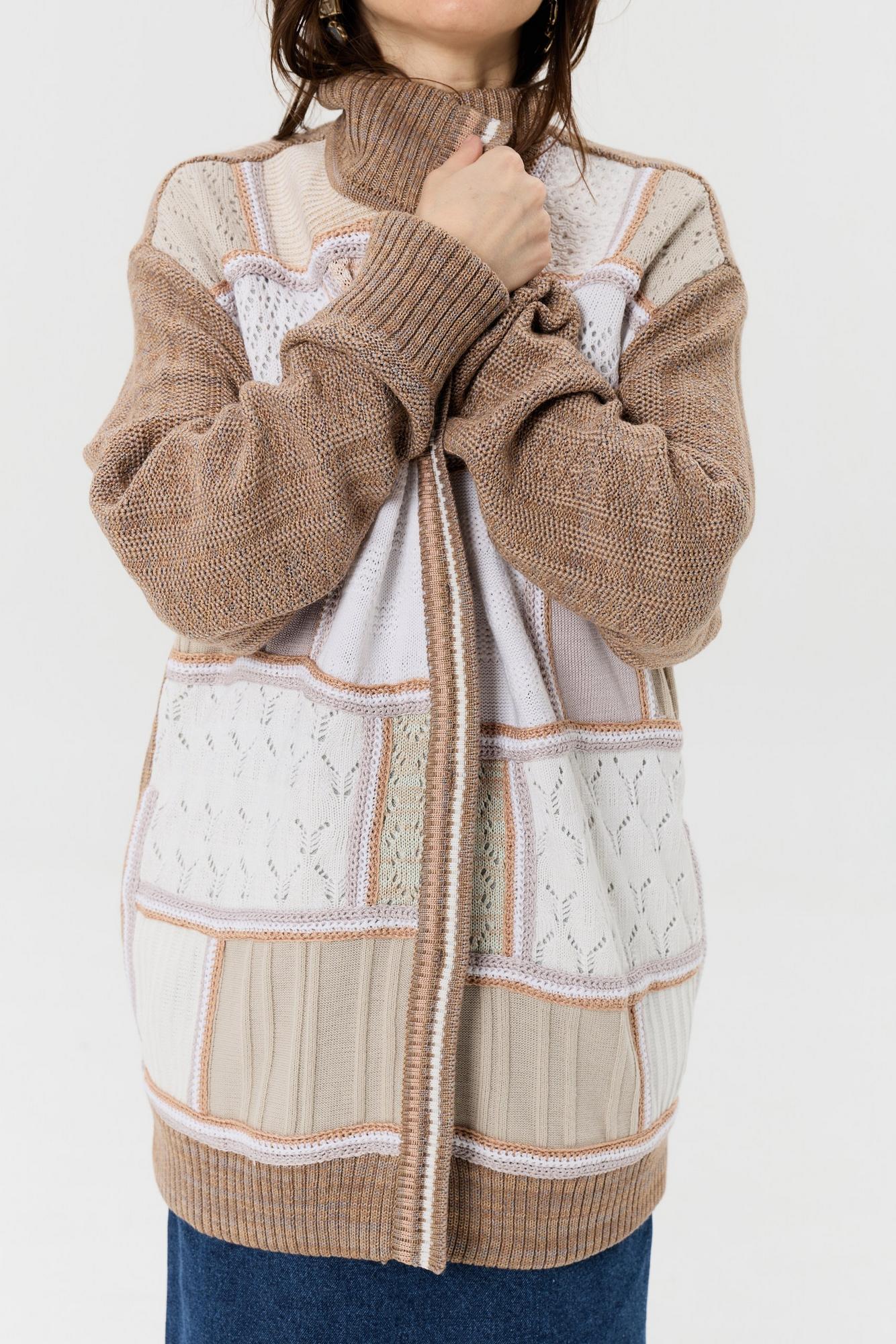 Кардиган "печворк"