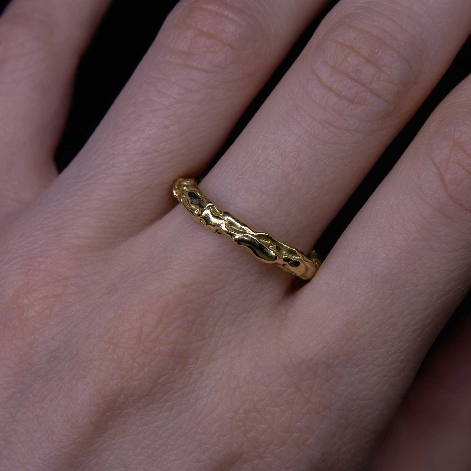 Обручальные кольца "Свеча"