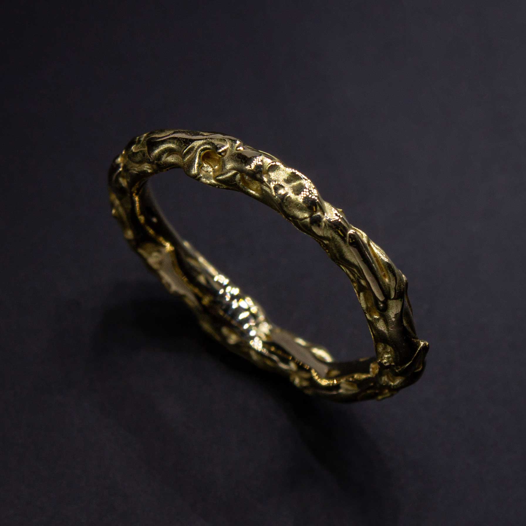 Обручальные кольца "Свеча"