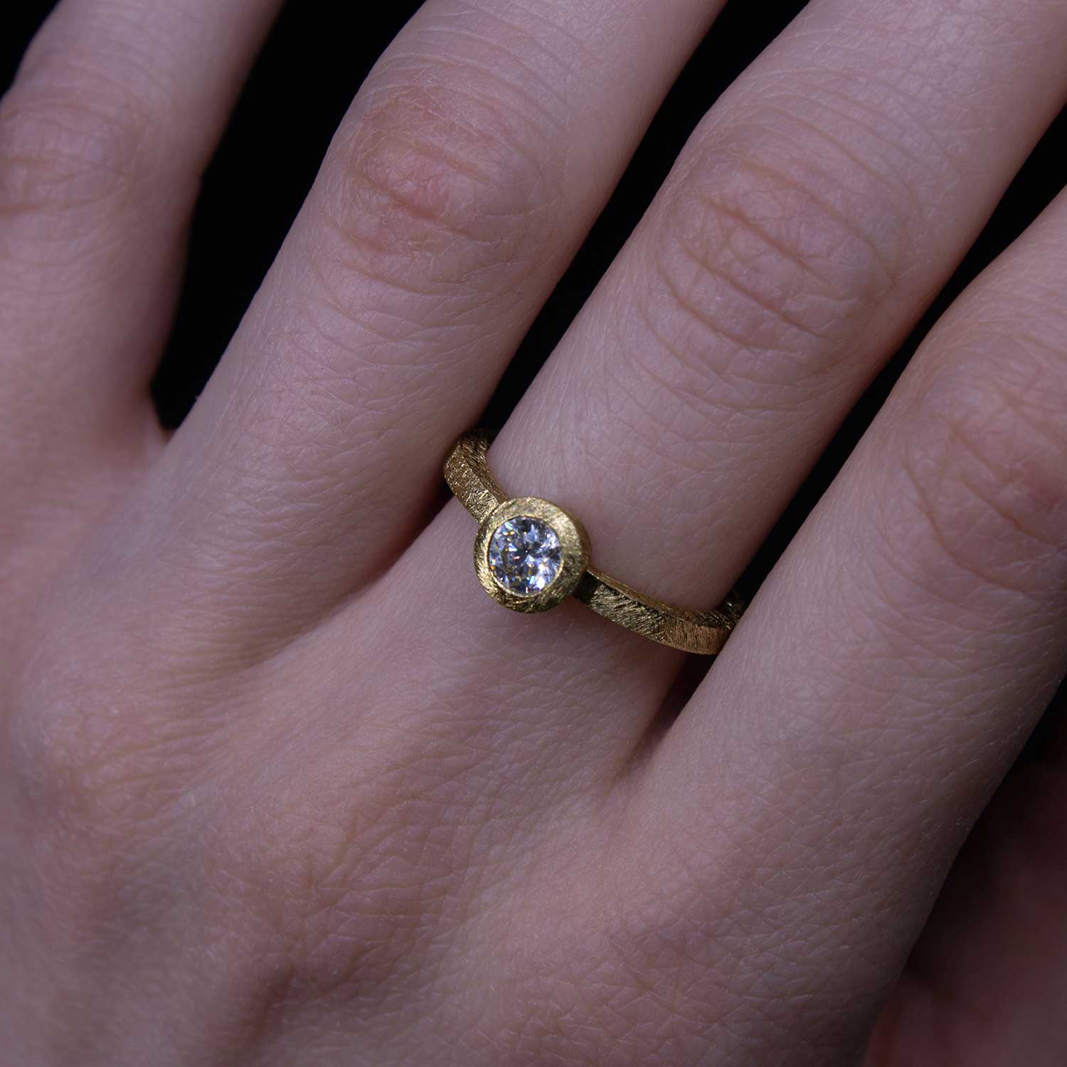 Кольцо "Fortis" 0,35 карата /на заказ/