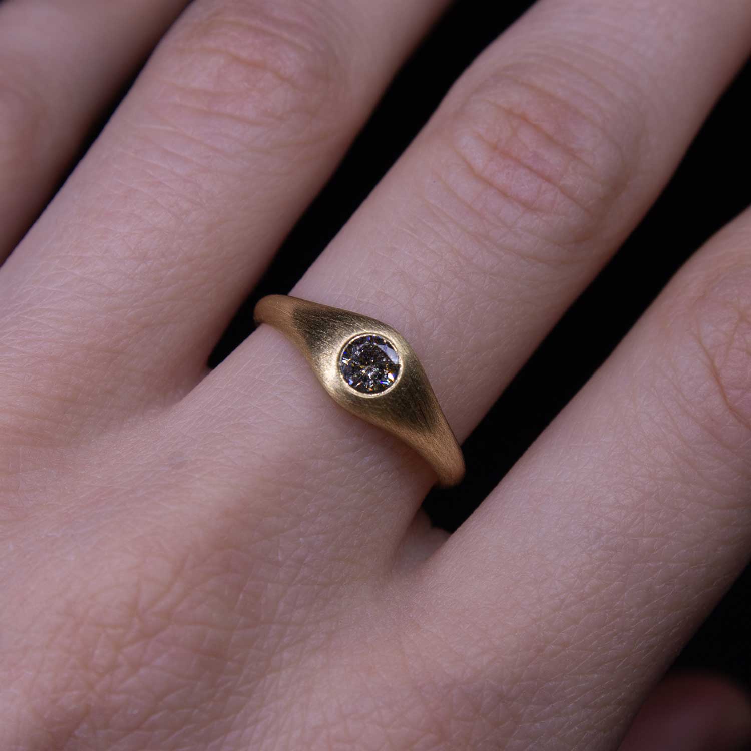 Кольцо "Глаз" 0,42 кар.