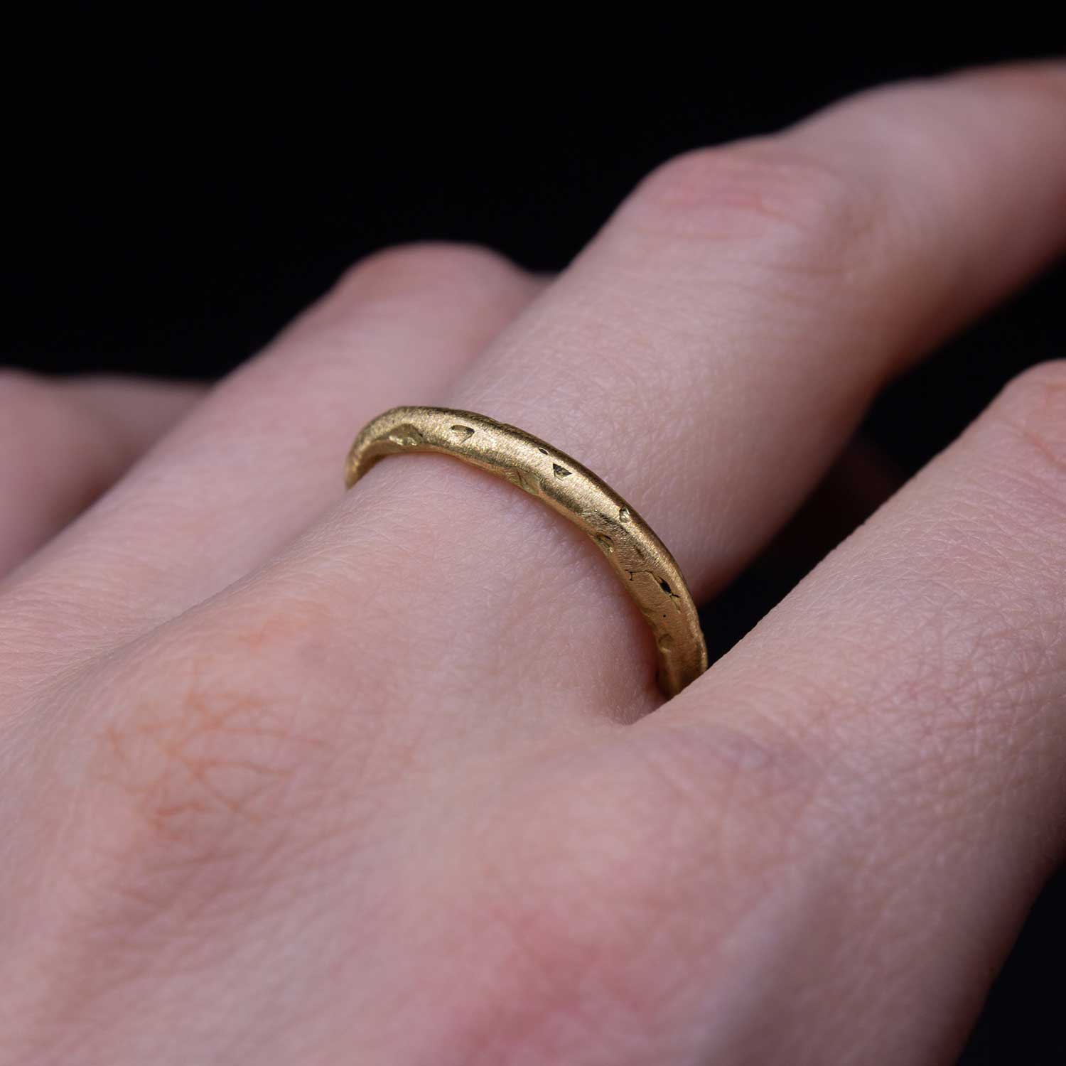 Обручальные кольца сатин