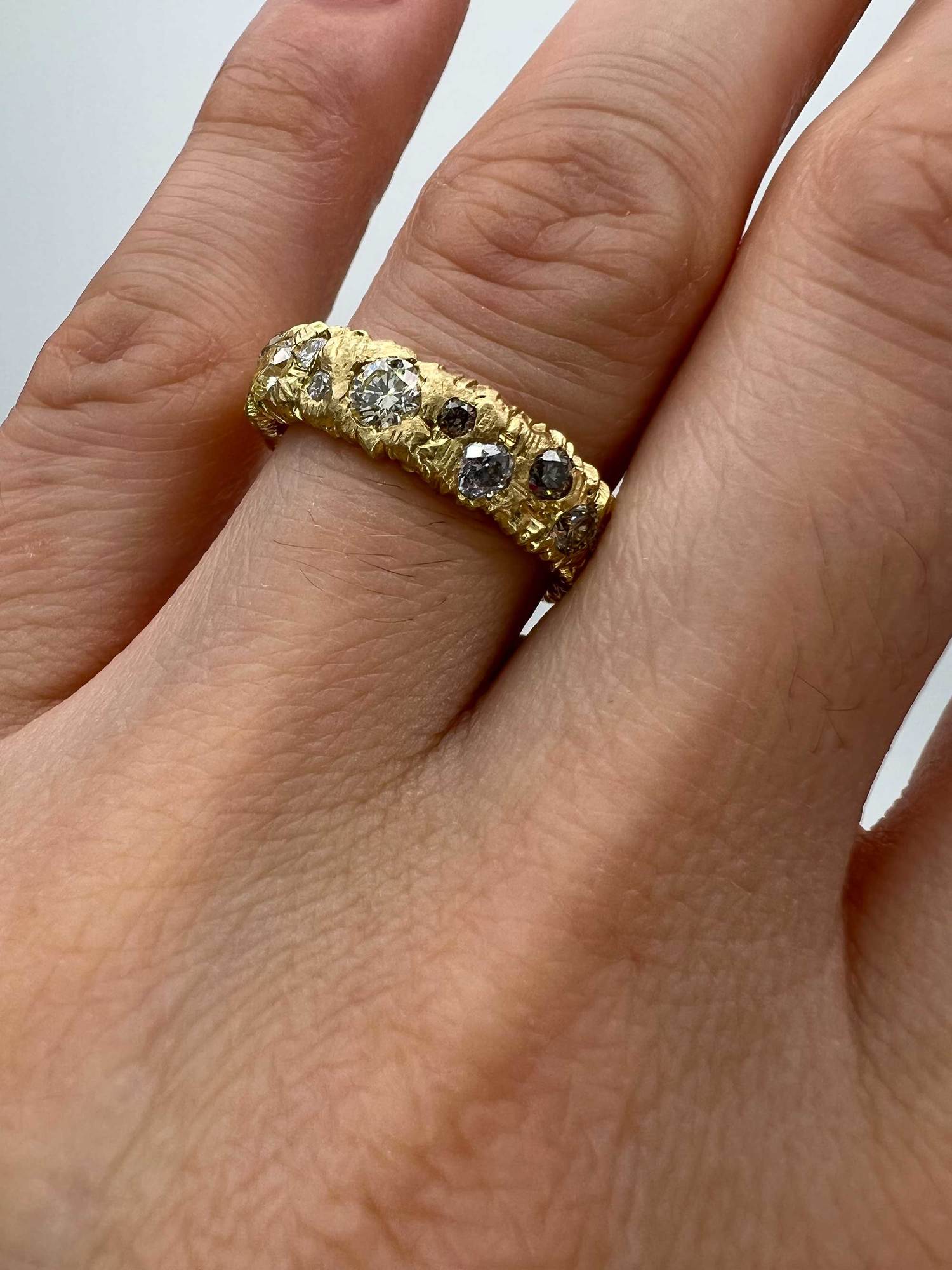 Кольцо "Дикое" 0,8 кар.