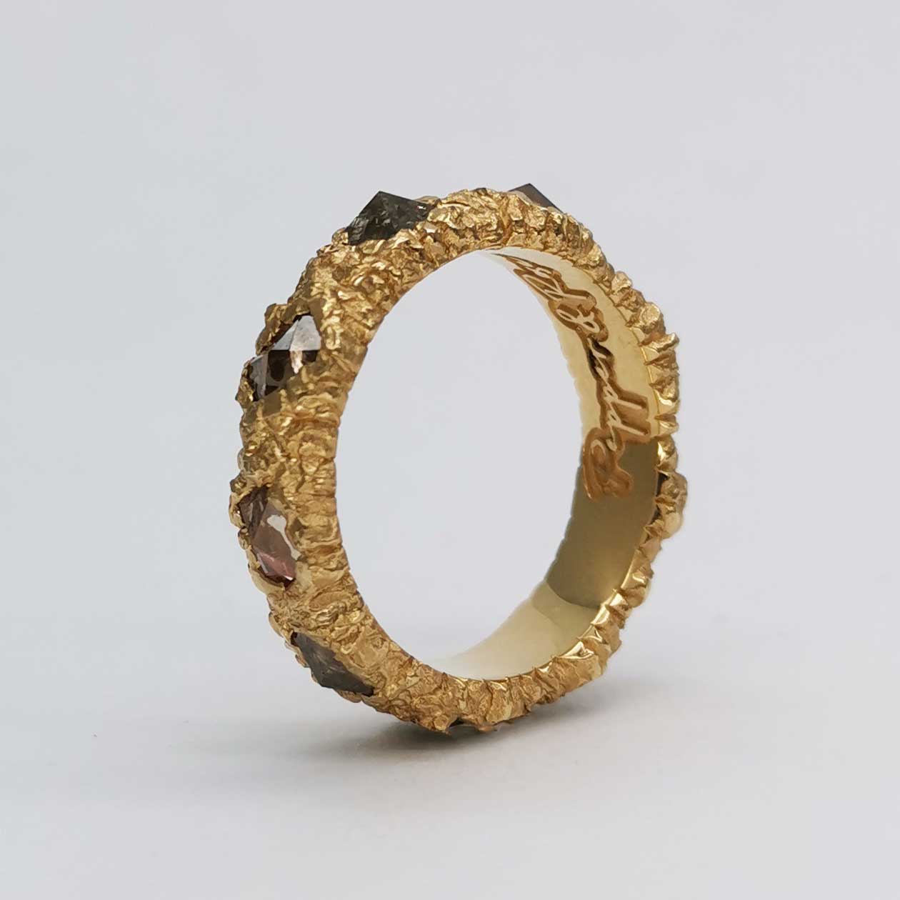 Кольцо "Дикое" шипы