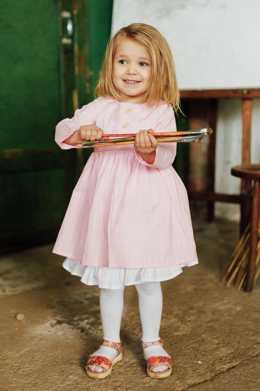 Платье ELLIE хлопок розовый