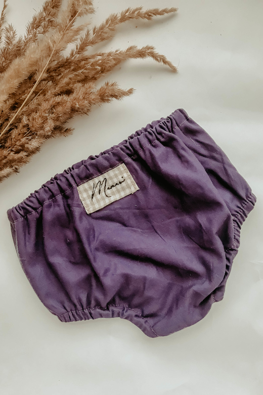 Трусы хлопковый сатин фиалка