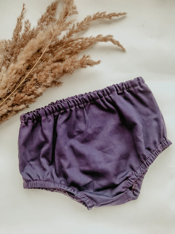 Трусы хлопковый сатин фиалка