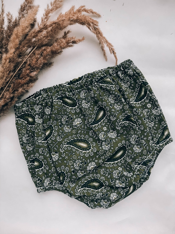 Трусы хлопок "огурцы" хаки