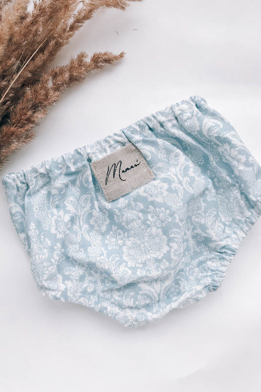 Трусы хлопок узор голубой