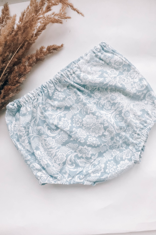 Трусы хлопок узор голубой