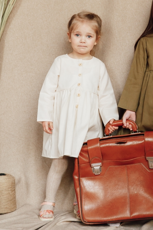 Платье KYLIE хлопок натур