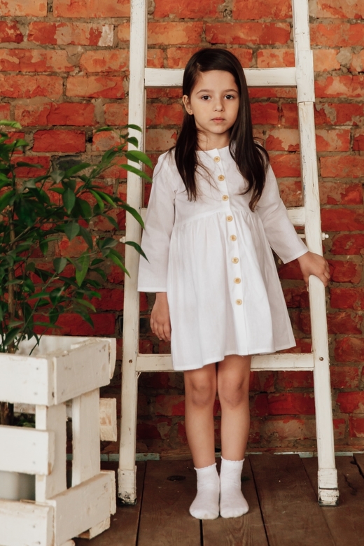 Платье KYLIE хлопок белый