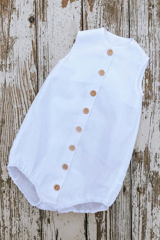 Боди хлопок белый