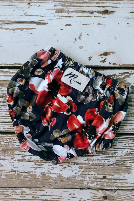 Трусы хлопок цветы (трикотаж)