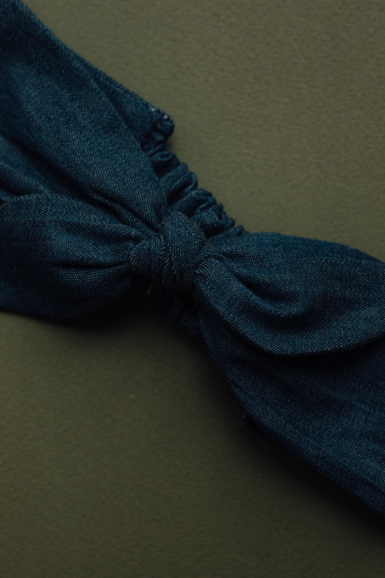 Повязка "солоха" хлопок джинс