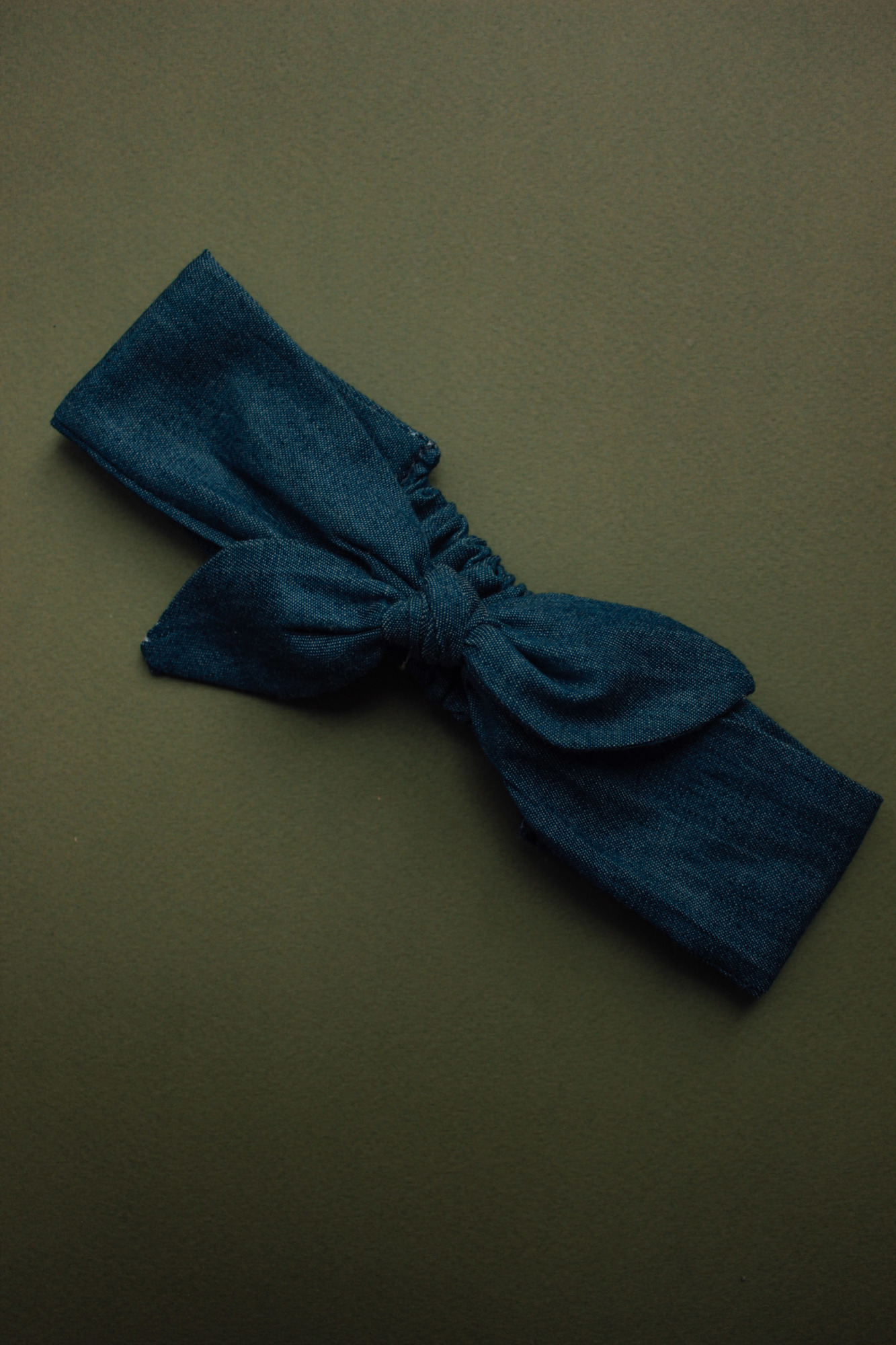 Повязка "солоха" хлопок джинс